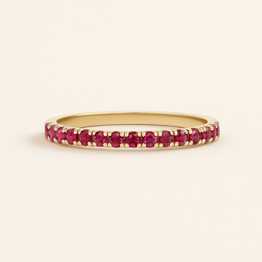 July Birthstone Rings – Ruby