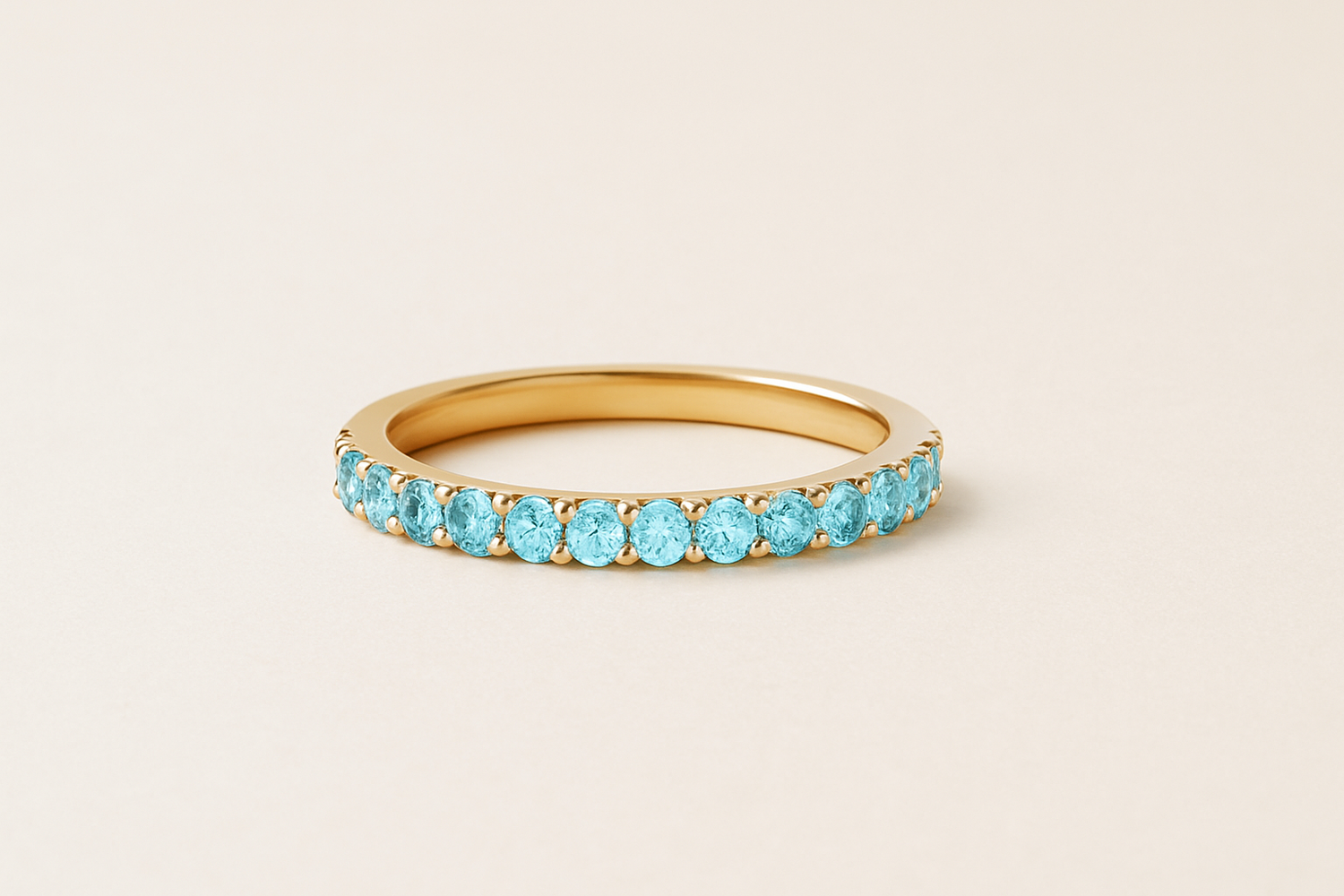 March Birthstone Rings - Aquamarine