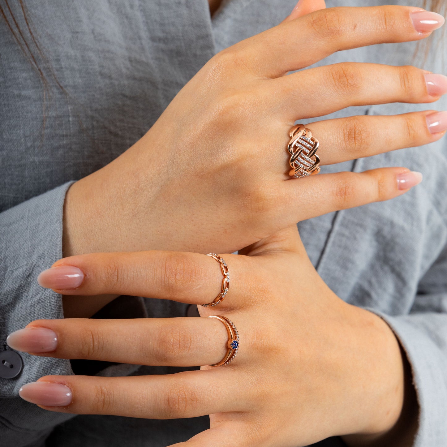 Diamond Chain Ring